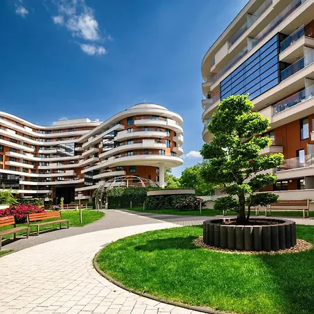 Appartamento Deluxe Wislane Tarasy 2 Cracovia