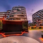 Deluxe Wislane Tarasy 2 I Parking Apartment Krakau